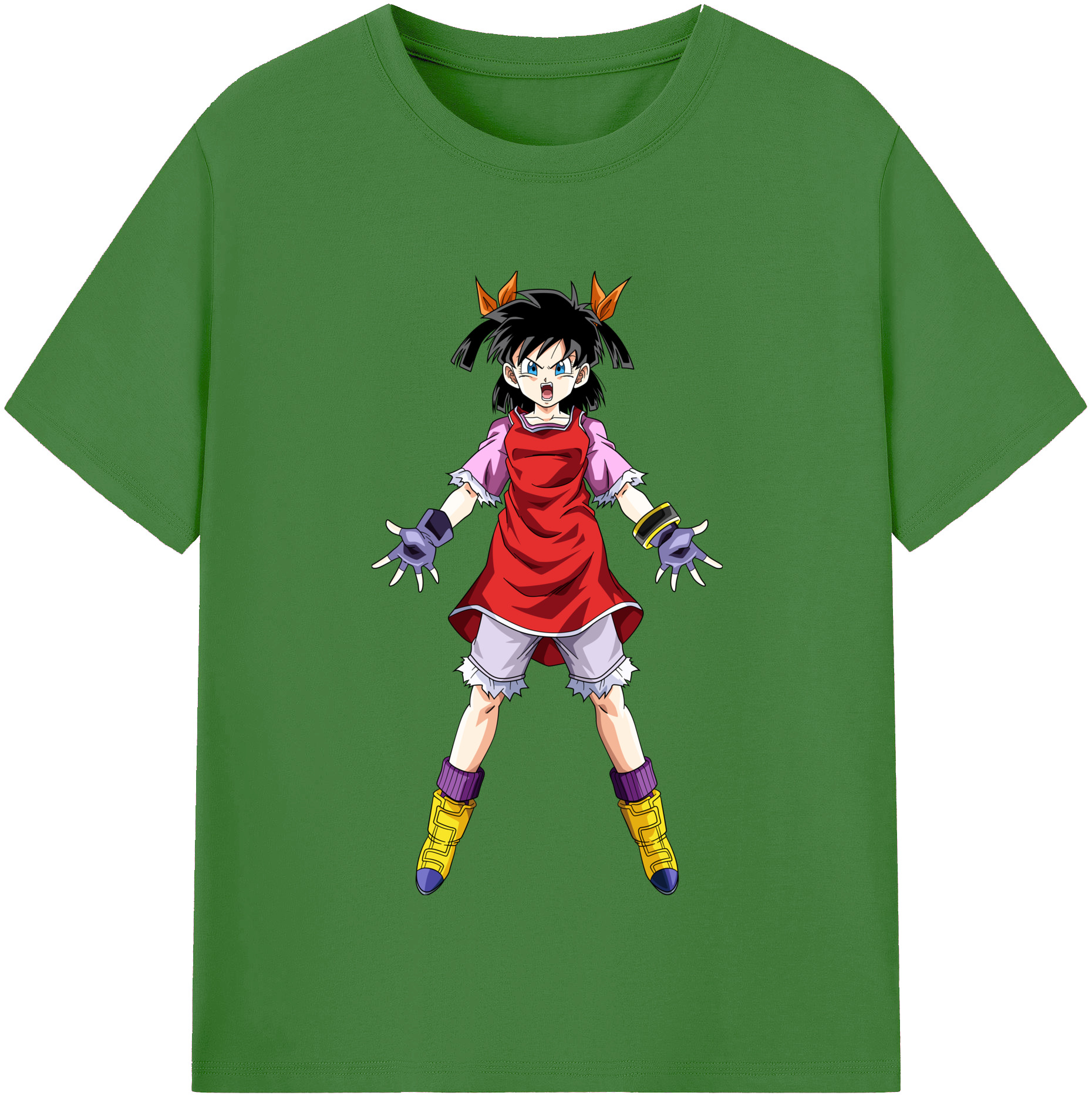 （画像用） ドラゴンボール パン DRAGON BALL Pan レディースカジュアルプリントTシャツ（綿100％）